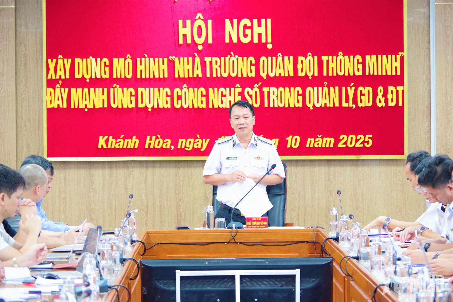 Học viện Hải quân đẩy mạnh xây dựng “Nhà trường Quân đội thông minh”
